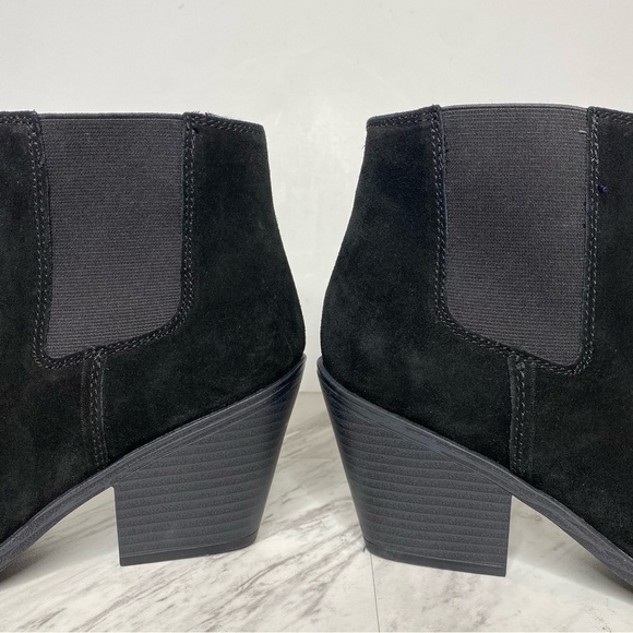 Blondo Nanite Black Suede Waterproof Bootie 7 1/2 - Picture 8 of 14